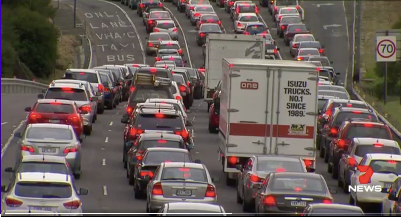 澳洲交通最拥堵城市 墨尔本比纽约还堵