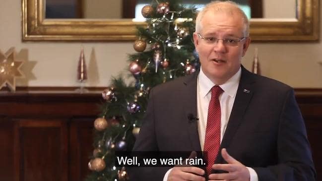澳洲总理关注旱区：想要的圣诞礼物是雨