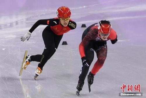 李靳宇为中国短道速滑队收获平昌第一枚奖牌。
